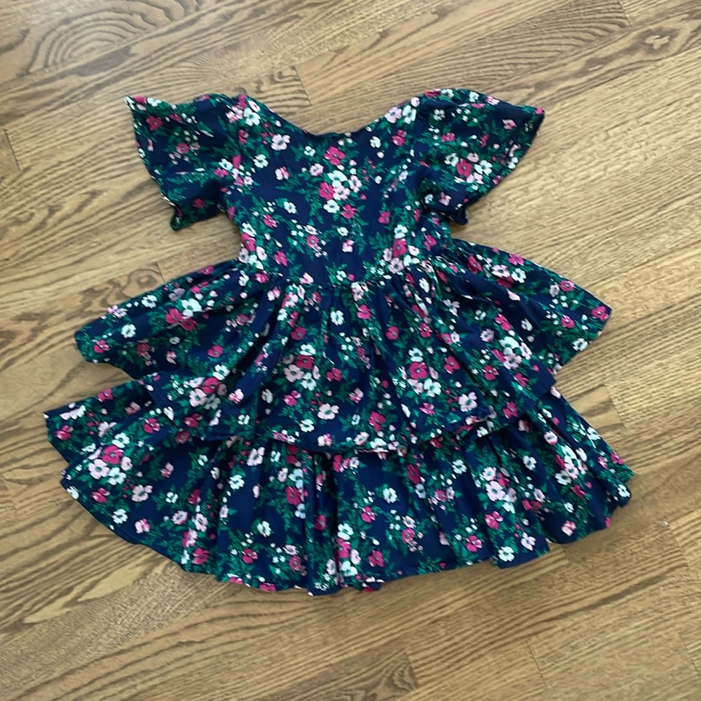 Janie & Jack Beautiful Floral Cotton Dress